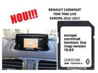 Renault card navigatie SD Card Carminat LIVE Laguna,Megane,Clio 2023