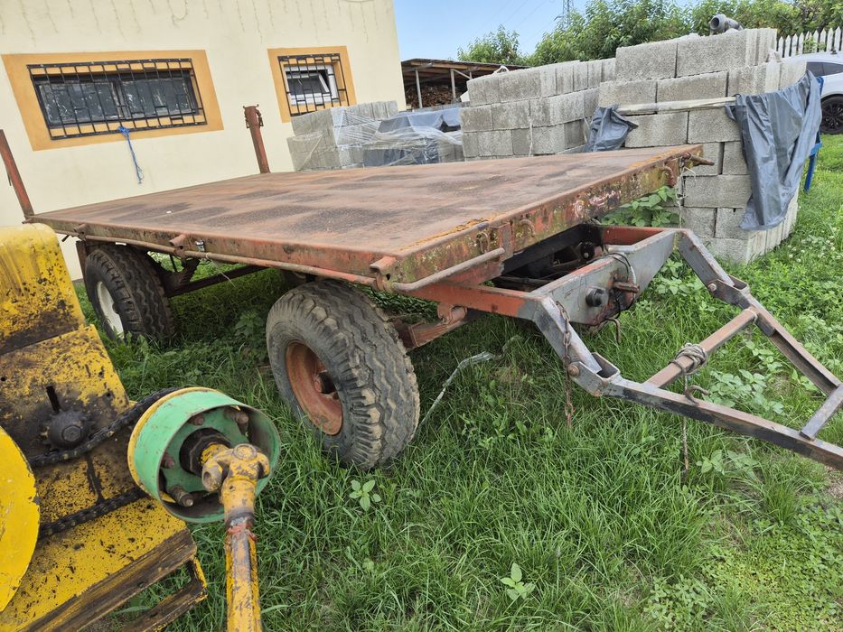 Remorcă basculabila fără obloane
