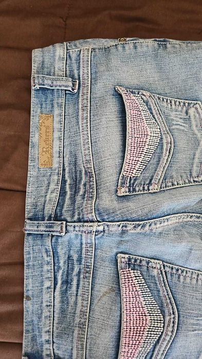Blugi scurți/¾ damă, marca Reverse Jeans, mărimea L/40.