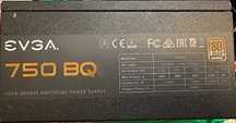 Захранване EVGA 750 Bronze 750W