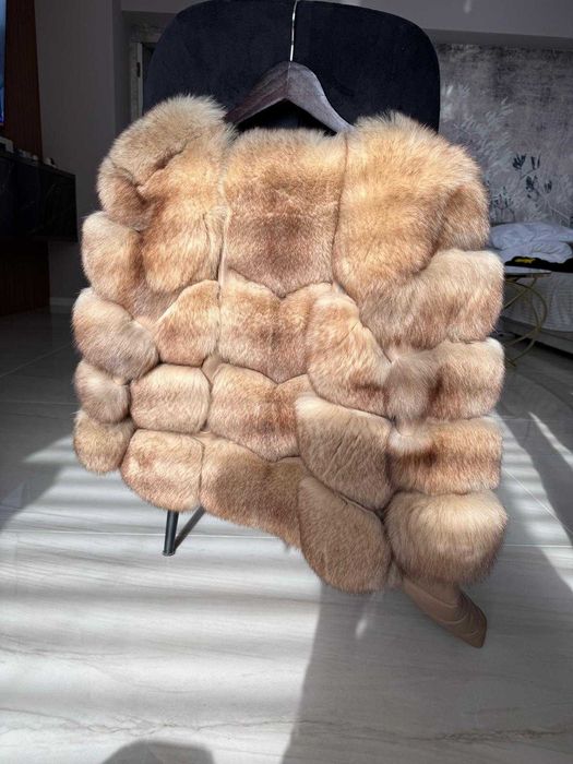 Blăniță naturala de vulpe Stare perfecta