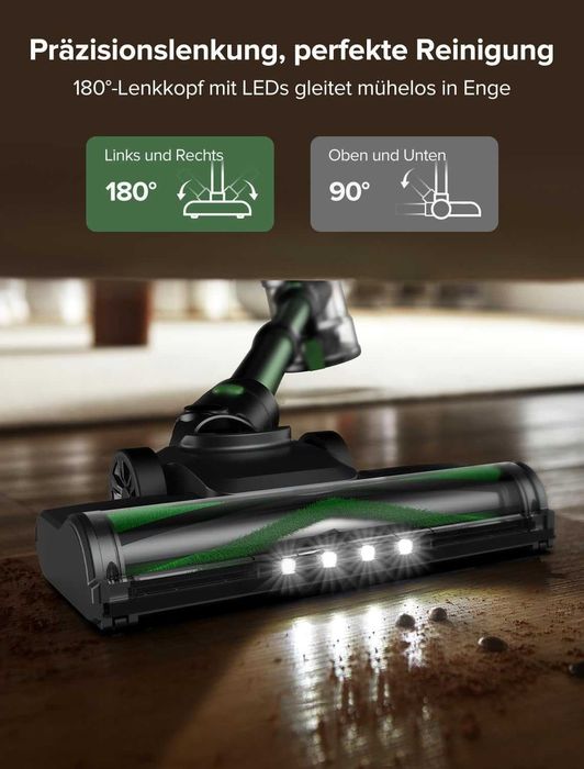 Aspirator cu acumulator   Timp de funcționare 40 min