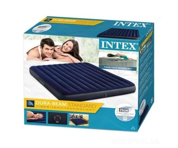 Надувний матрац 203 x 183 x 25 см Intex 64755