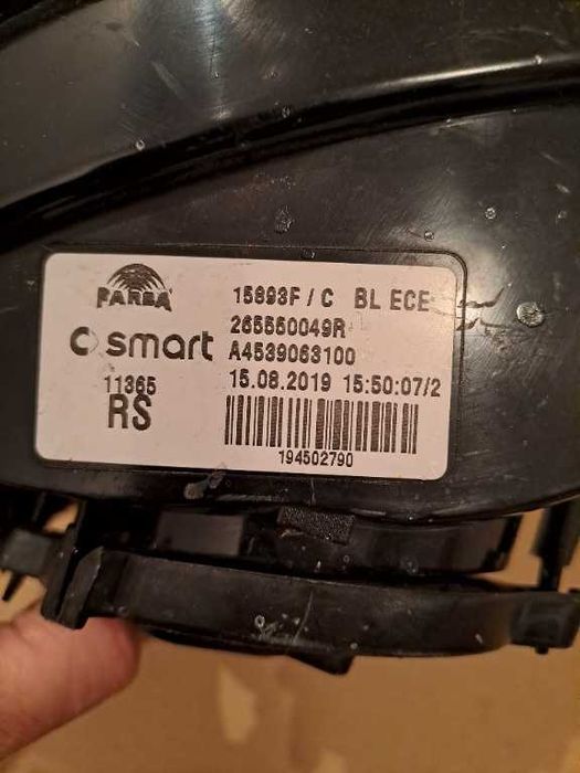 Stop stanga Smart ForTwo ForFour 453 W453 original