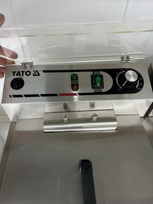 Vand friteuza profesionala 16+16L Yato
