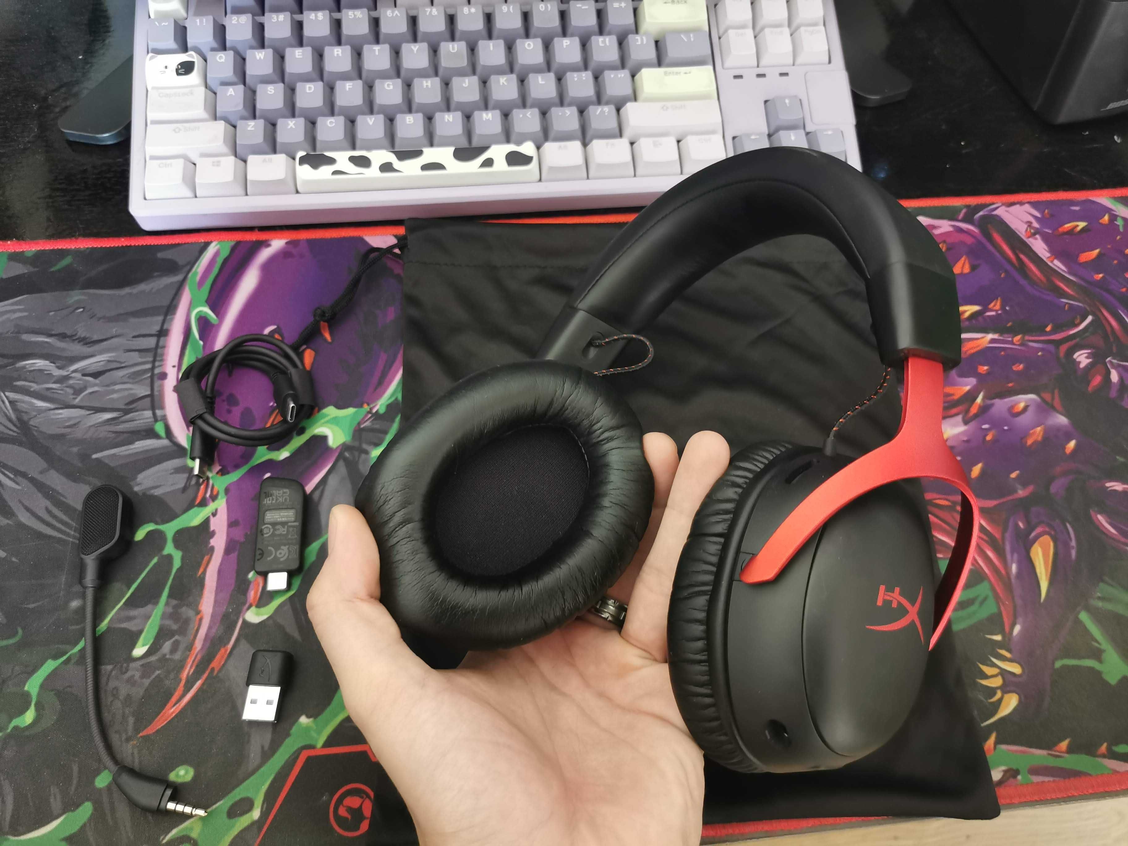 HyperX Cloud III Wireless - Отлични, 120 часа батерия!