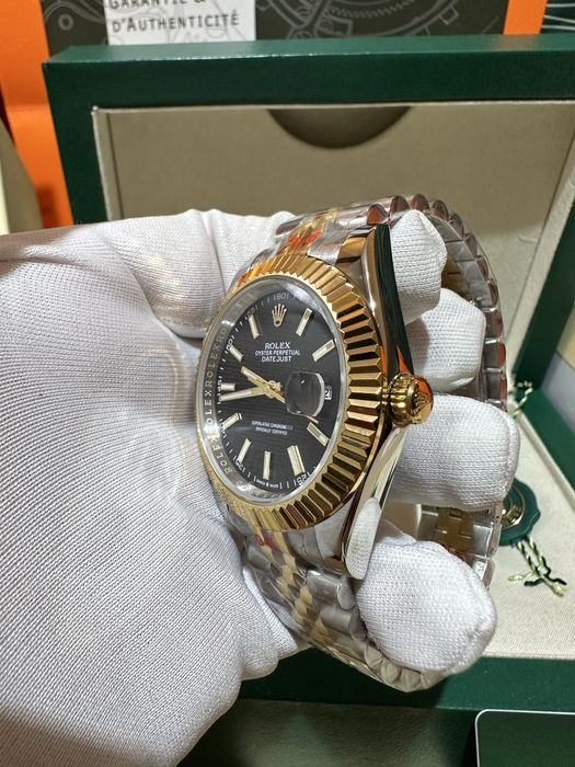 Ceas barbati Rolex DATEJUST Semigold cadou c:13
