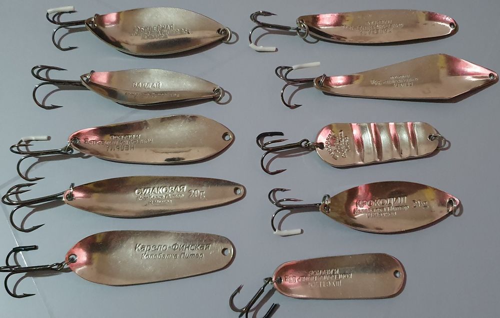 в продаже оригинальные колебалки вес от 10 грам до 25