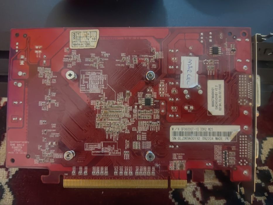 Placă video Nvidia GeForce 9600 GT 1GB