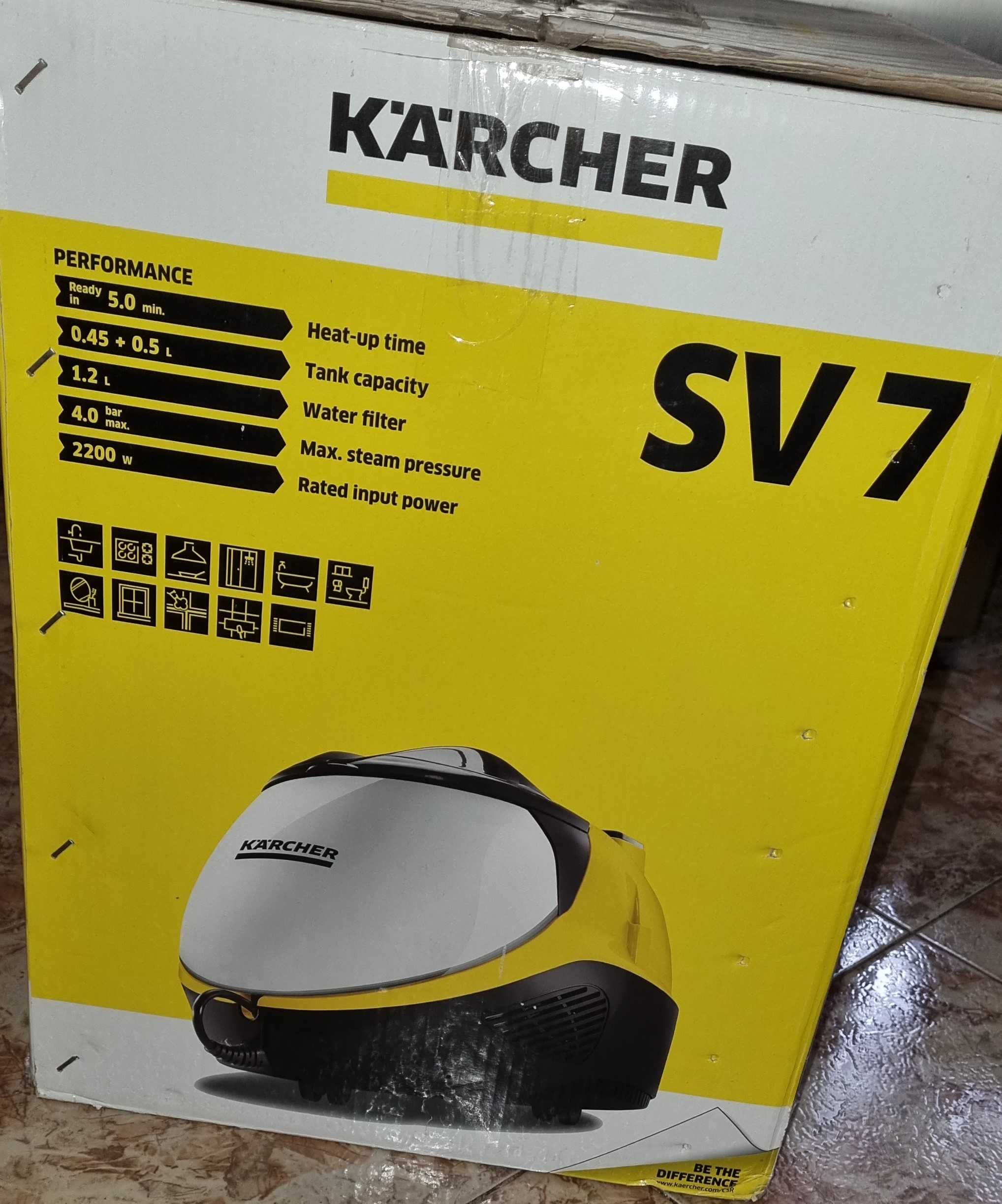 Пароводен екстрактор Karcher sv7 Premium