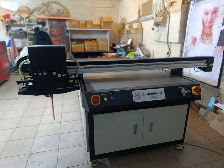 Планшетный уф принтер 1610.