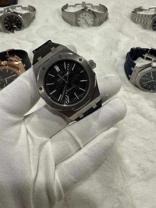 Audemars piguet silver automatic de inalta calitate, nou-poze reale