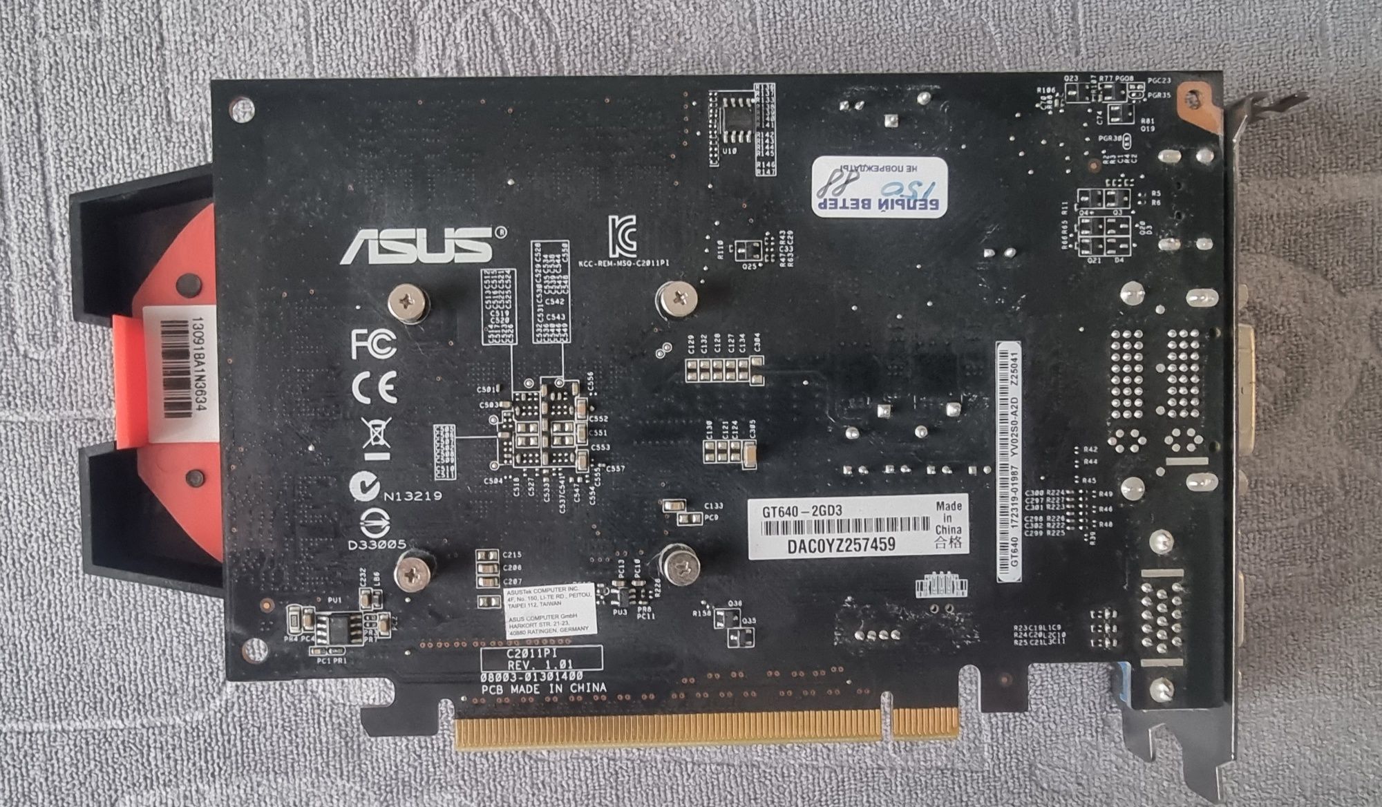 Asus GeForce GT 640 GT640-2GD3