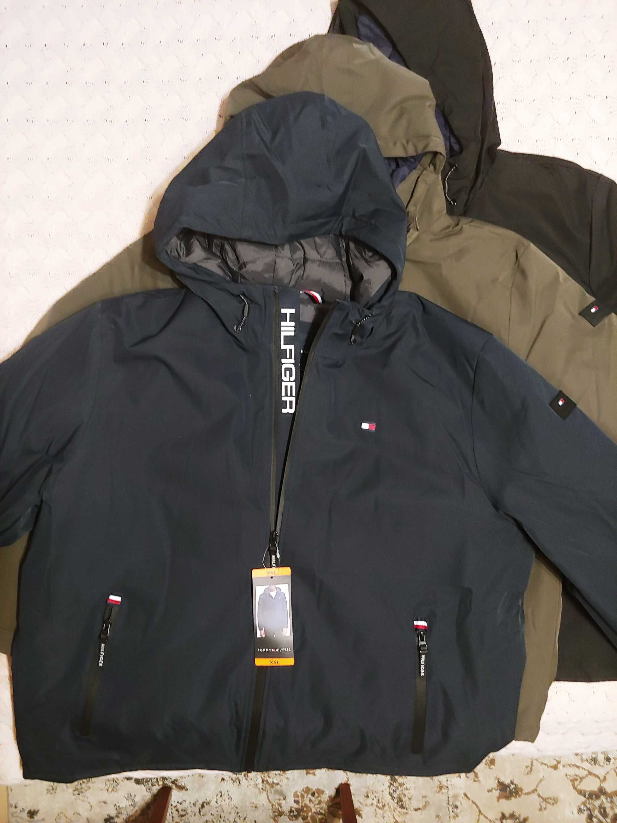 Брендовые мужские куртки Tommy Hilfiger, все размеры, осень/зима.