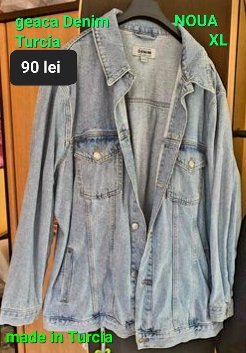 Geaca blugi Denim / Noua