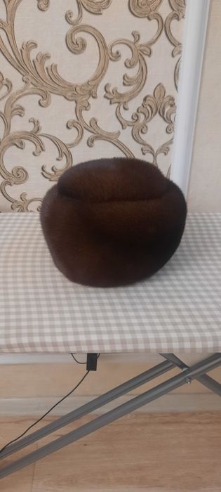 Шапка норковая женская