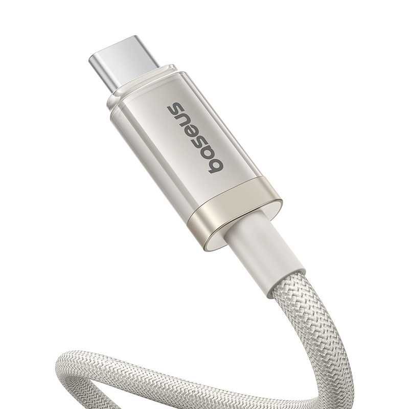 Кабель Baseus Titanium Alloy Type-C 100W быстрая зарядка 1 метр