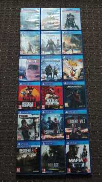 Vând/schimb jocuri PlayStation 4 PS4 - preturi in descriere
