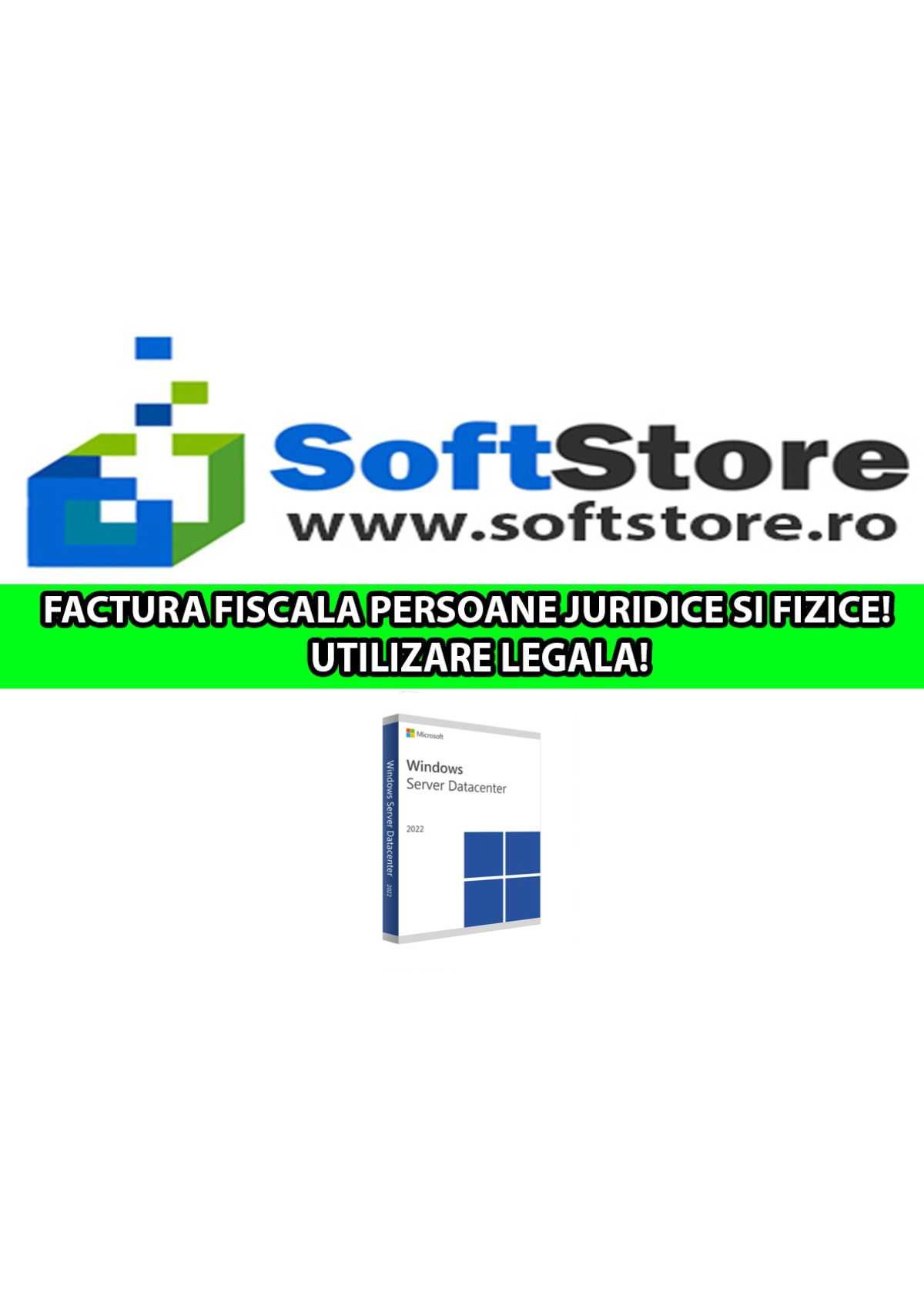 Licenta Windows Server Datacenter 2022 / 2019 / 2016 - FACTURA, LEGAL!