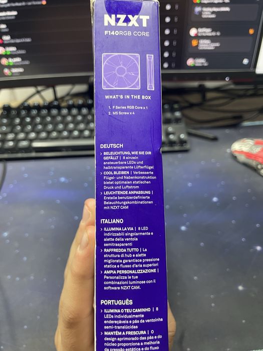 Ventilator nzxt pwm f140rgb Core