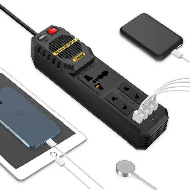 Сетевой фильтр для авто Green Stark Plus Power Inverter 200W