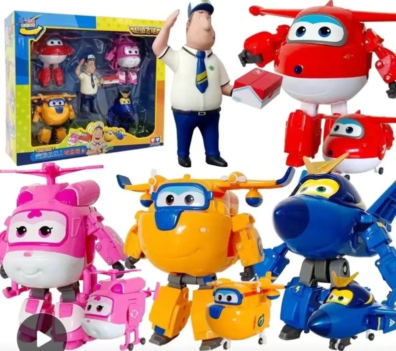 Супер крылья персонажи набор игрушка 10см