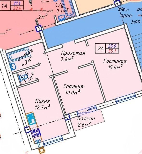 Продаётся  Квартира в Янги Узбекистан