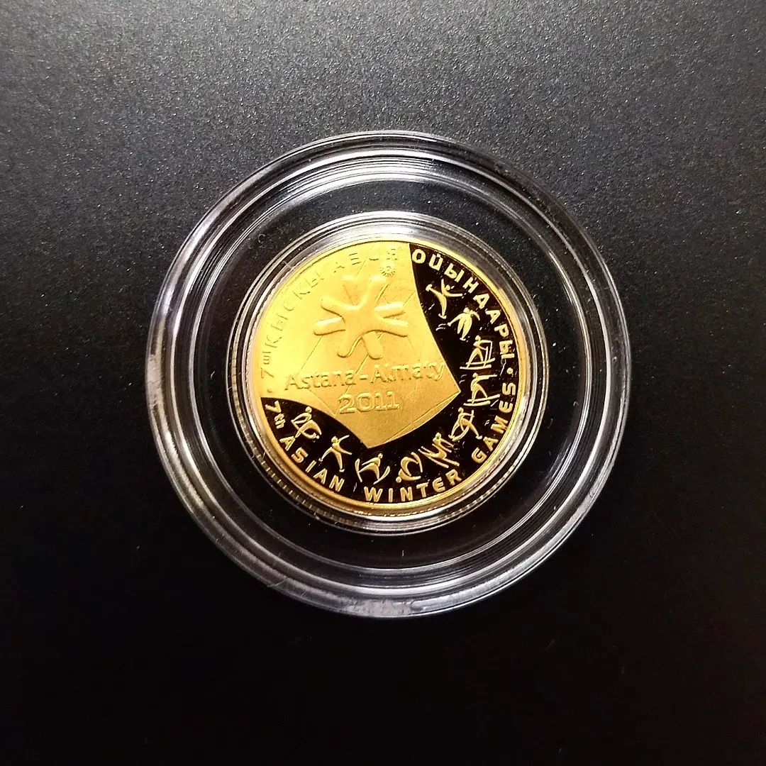 Золотая монета. Азиада 2011