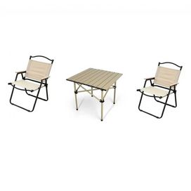 Комплект къмпинг маса + 2 стола, къмпинг сет