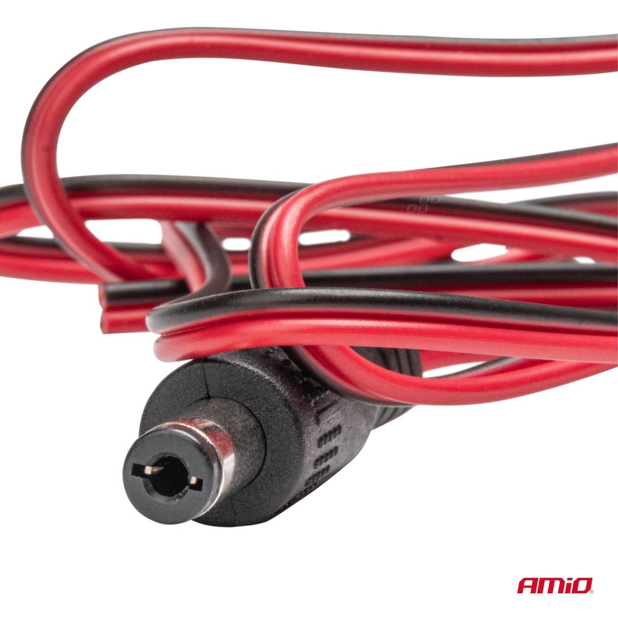 Hd-340 камера за заден ход при паркиране 12v 720p amio 03536