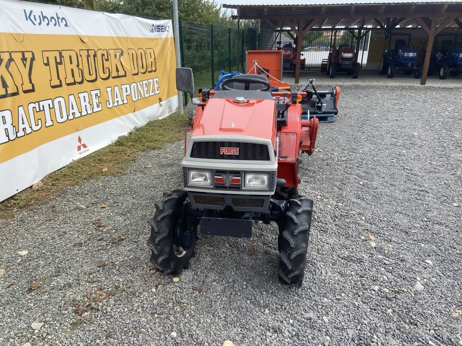 Tractor japonez Yanmar F155, 4x4, 15cp cu freza
