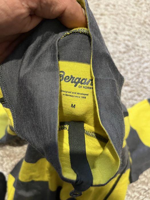 Bergans of Norway Fjellrapp Half Zip-мъжка блуза мерино