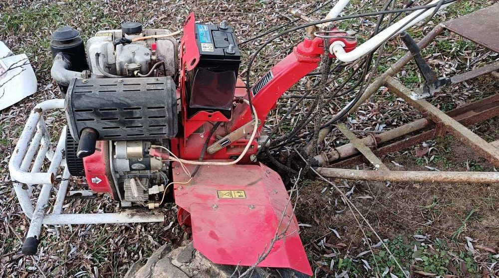 Motocultor Proseries SC-135-Z-E, diesel, 9CP+remorca