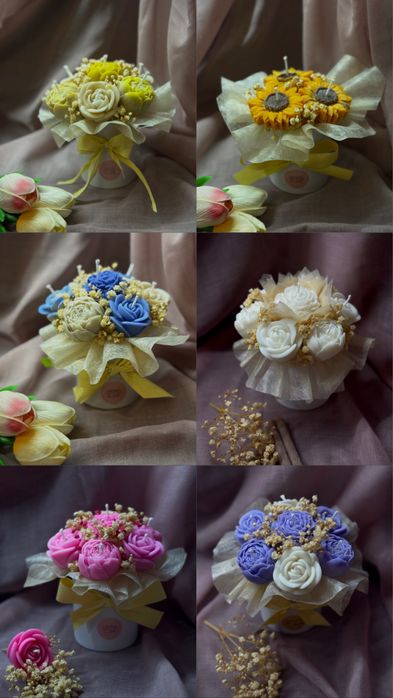 Соеви свещи - различни видове