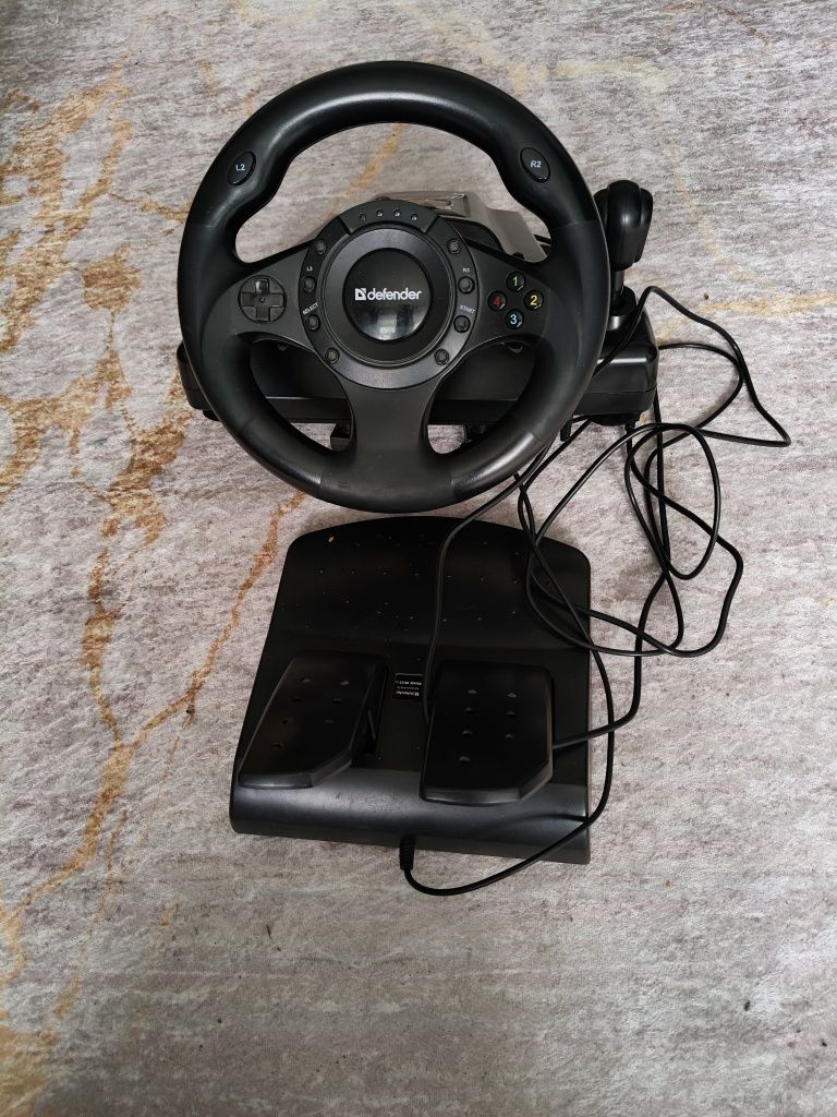 Продам игровой руль для ПК
