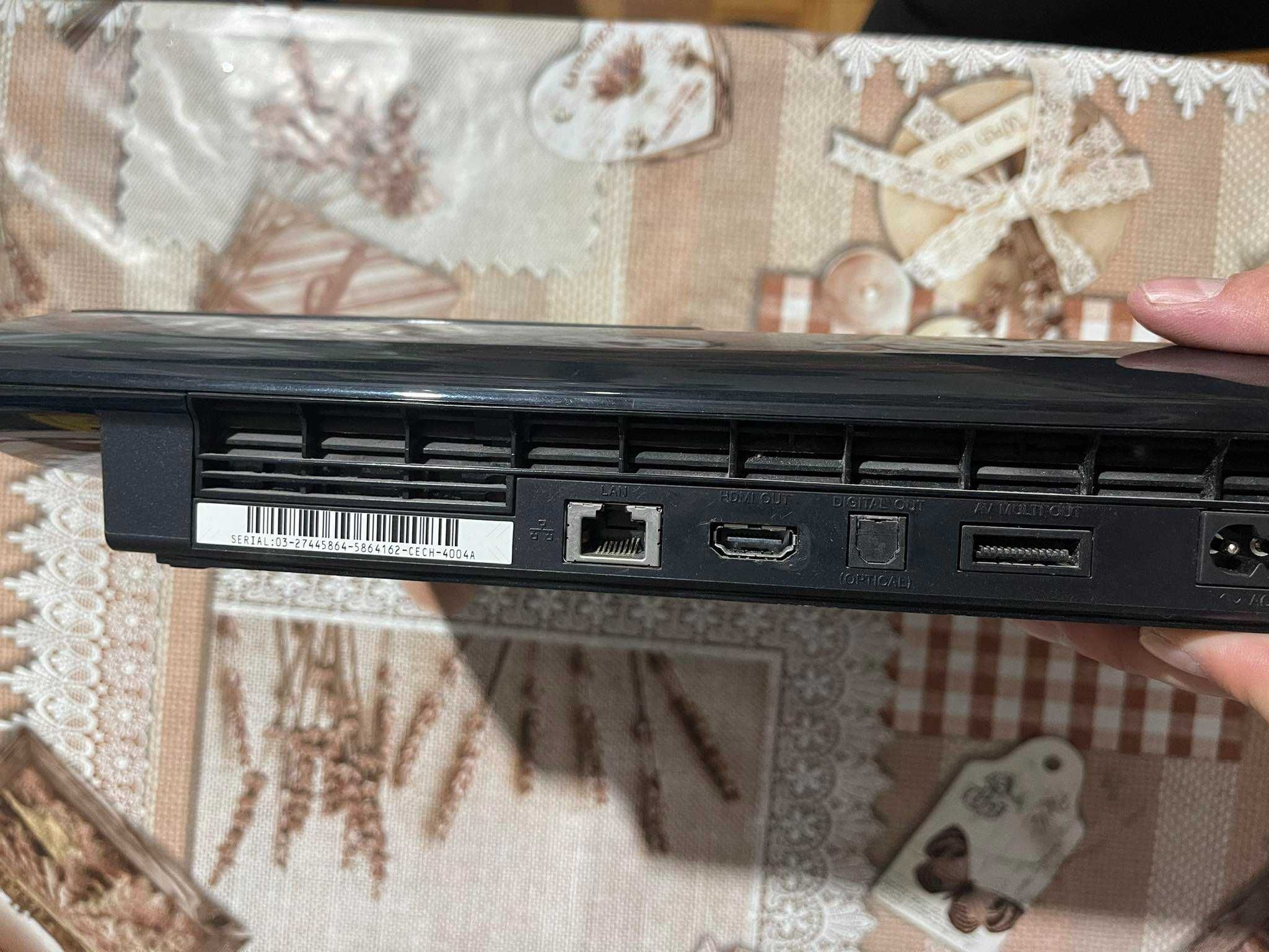 PlayStation 3 slim с 4 игри