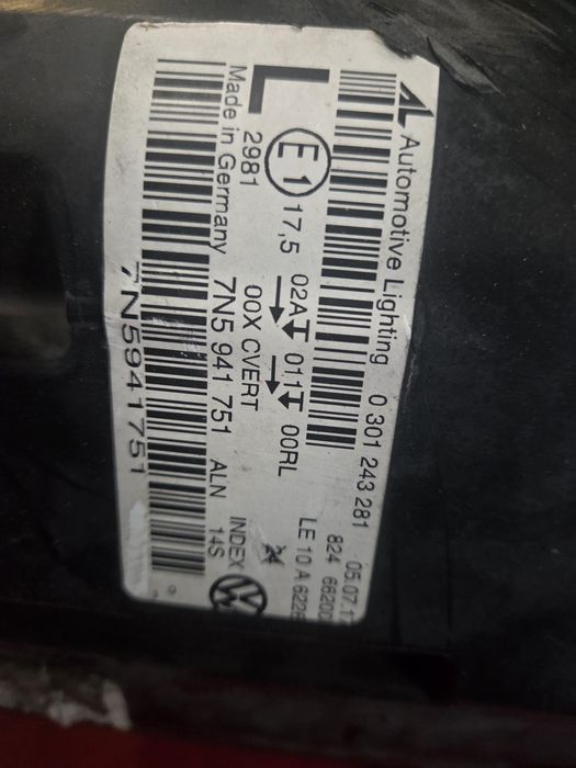 Ляв Фар за Сеат Алхамбра / Seat Alhambra