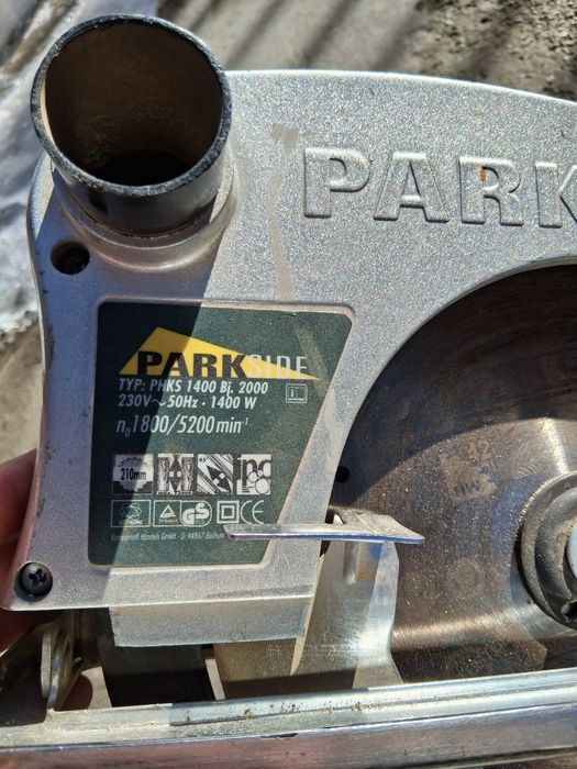 Ръчен цирколяр парксайд