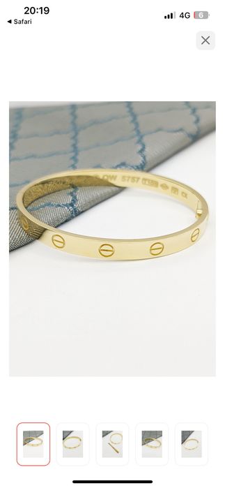 Cartier браслет 22,47 грамм