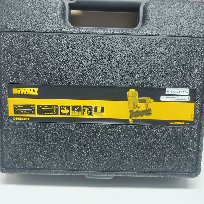 ПРОМОЦИЯ.Пневматичен такер за скоби и пирони Dewalt DPSB2IN1