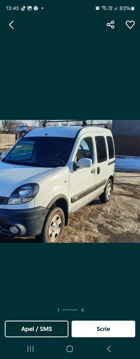 Punte 4x4 Renault Kangoo