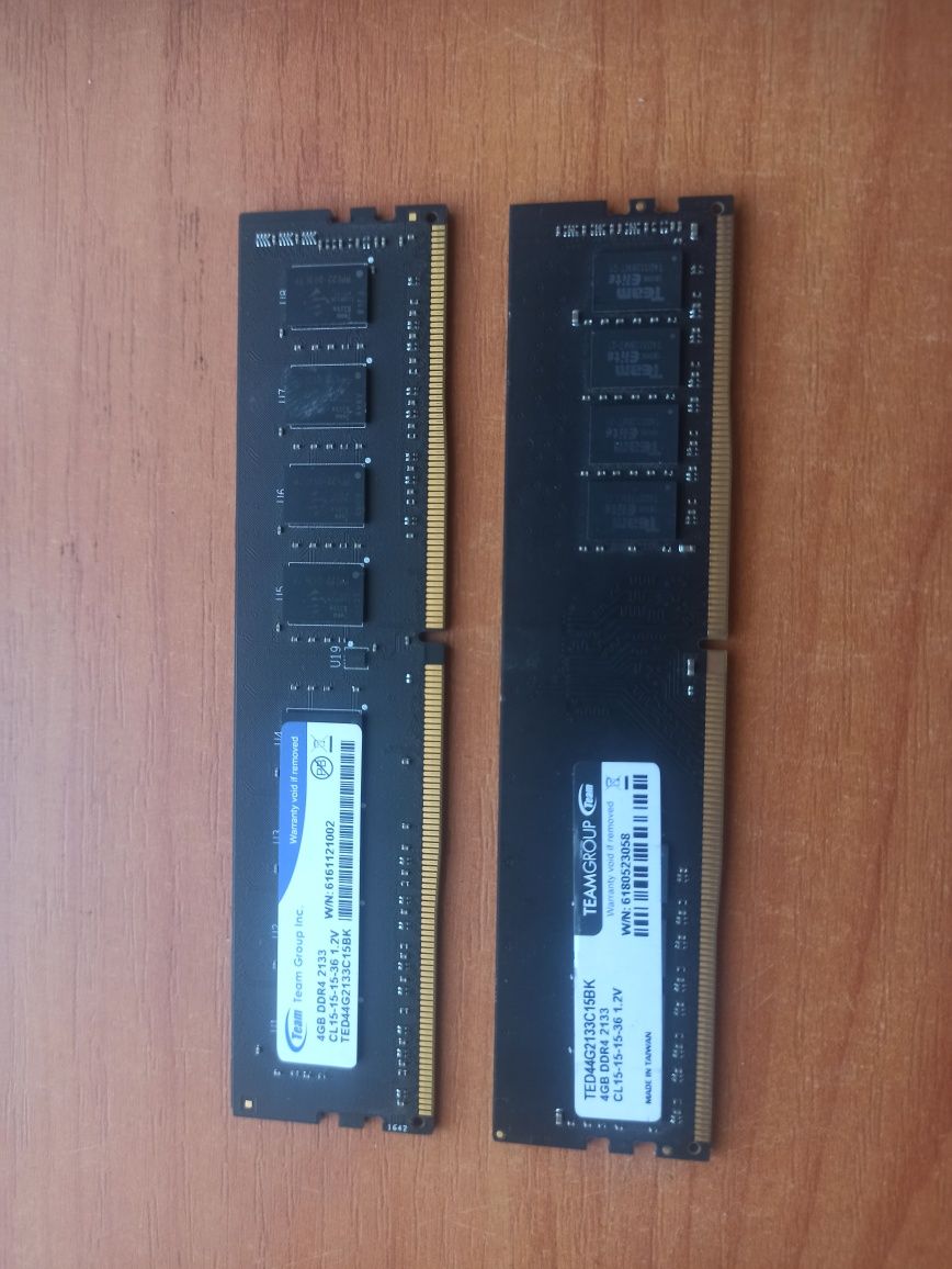 Оперативная память DDR4 2133мгц