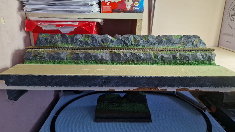Diorama sau segment expunere HO 1:87