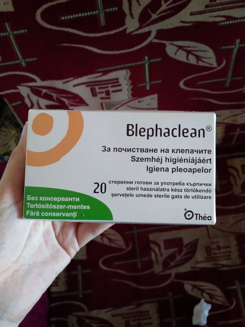 Blephaclean șervețele ochi