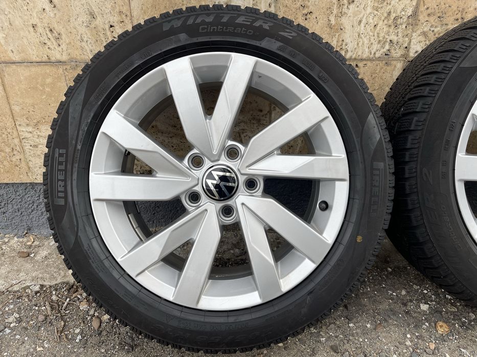 Jante Roți 16 VW Caddy Jetta Golf 5 6 7 8 Anvelope iarna 205 55 R16