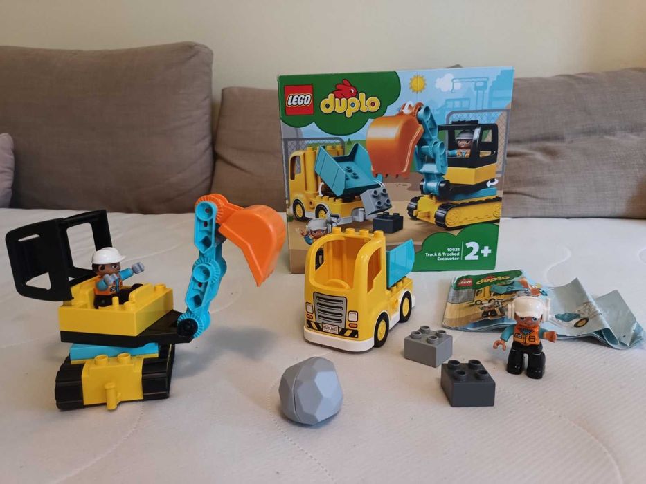 Lego Duplo Камион и екскаватор 10931 Truck and Tracked Excavator