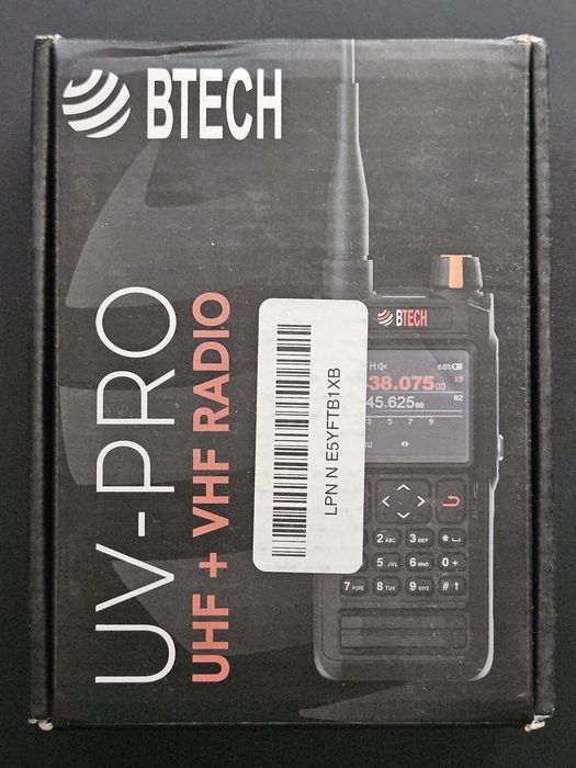 Statie emisie receptie VHF/UHF BTECH UV PRO IP67