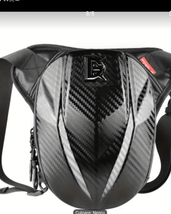 Geanta moto picior. impermeabil extensibi.
