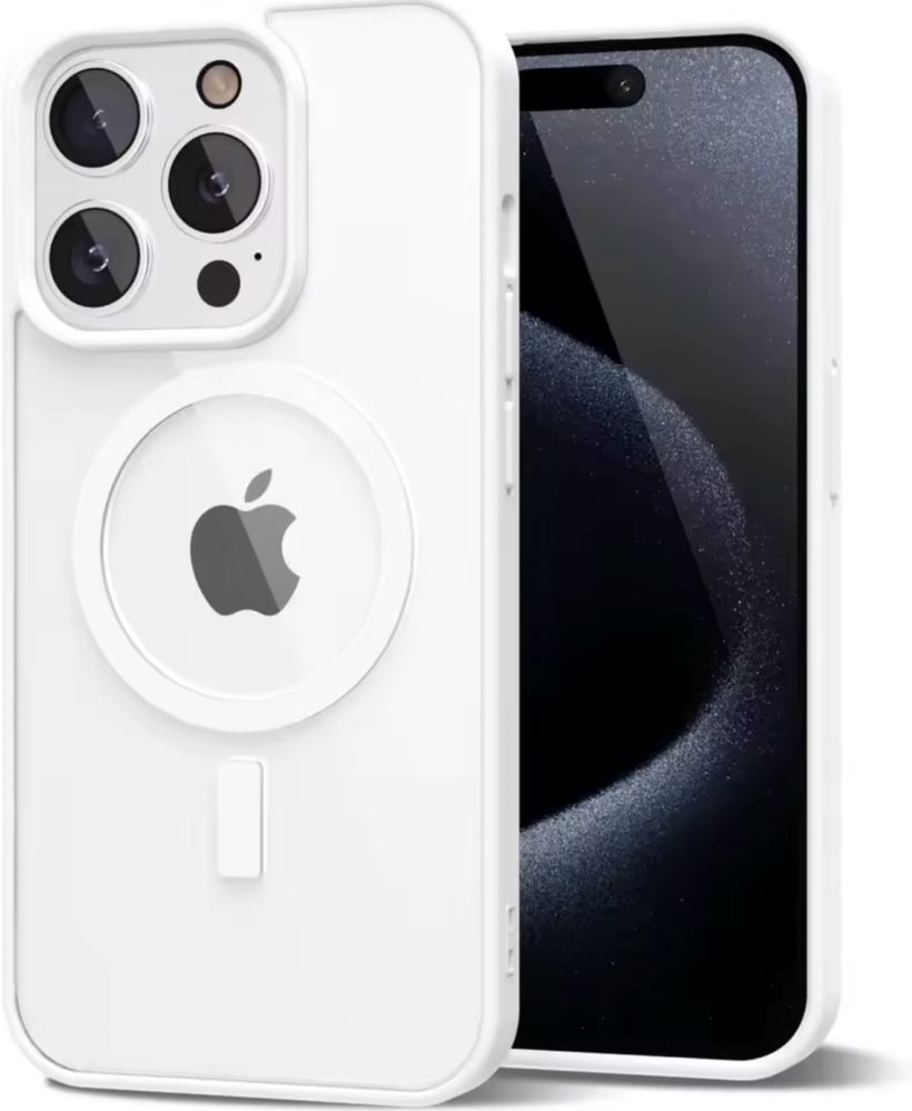 Матов MAGSAFE кейс за iPhone / 16 Pro Max / 15 Plus / 14 /13 Mini 12