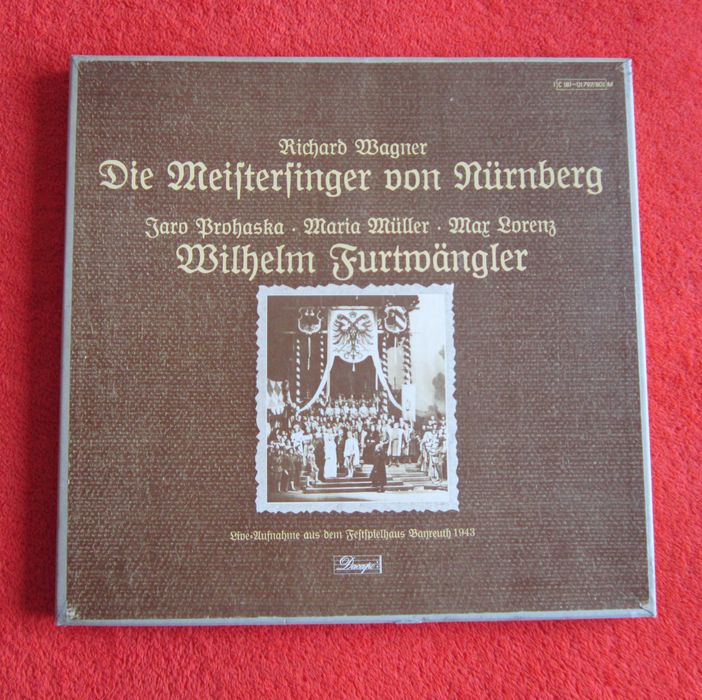 cadou deosebit Wilhelm Furtwangle  Wagner Die Meistersinger 1976